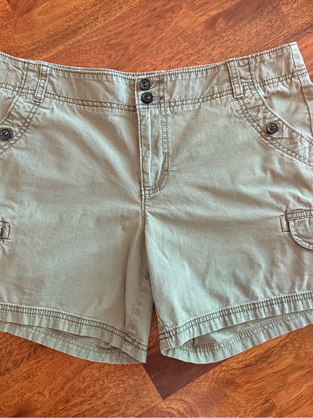 Women’s Docker’s Olive Green Casual Cotton Shorts